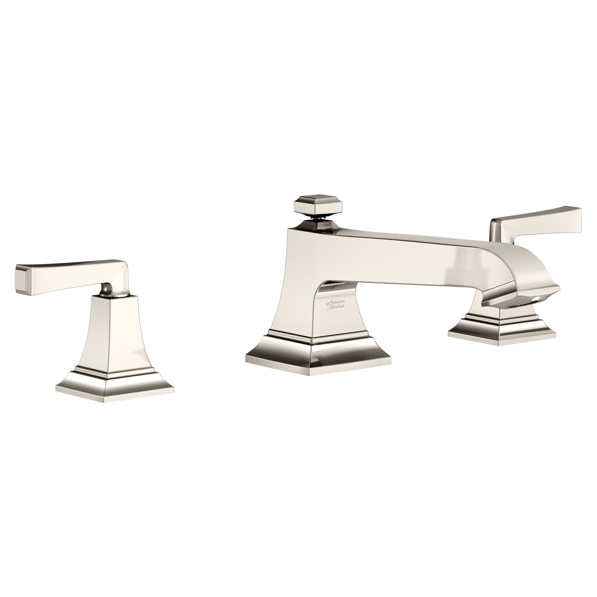 Town Square S Bathub Faucet With Lever Handles for Flash Rough In Valve POLISHED  NICKEL